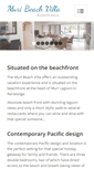 Mobile Screenshot of muribeachvilla.com